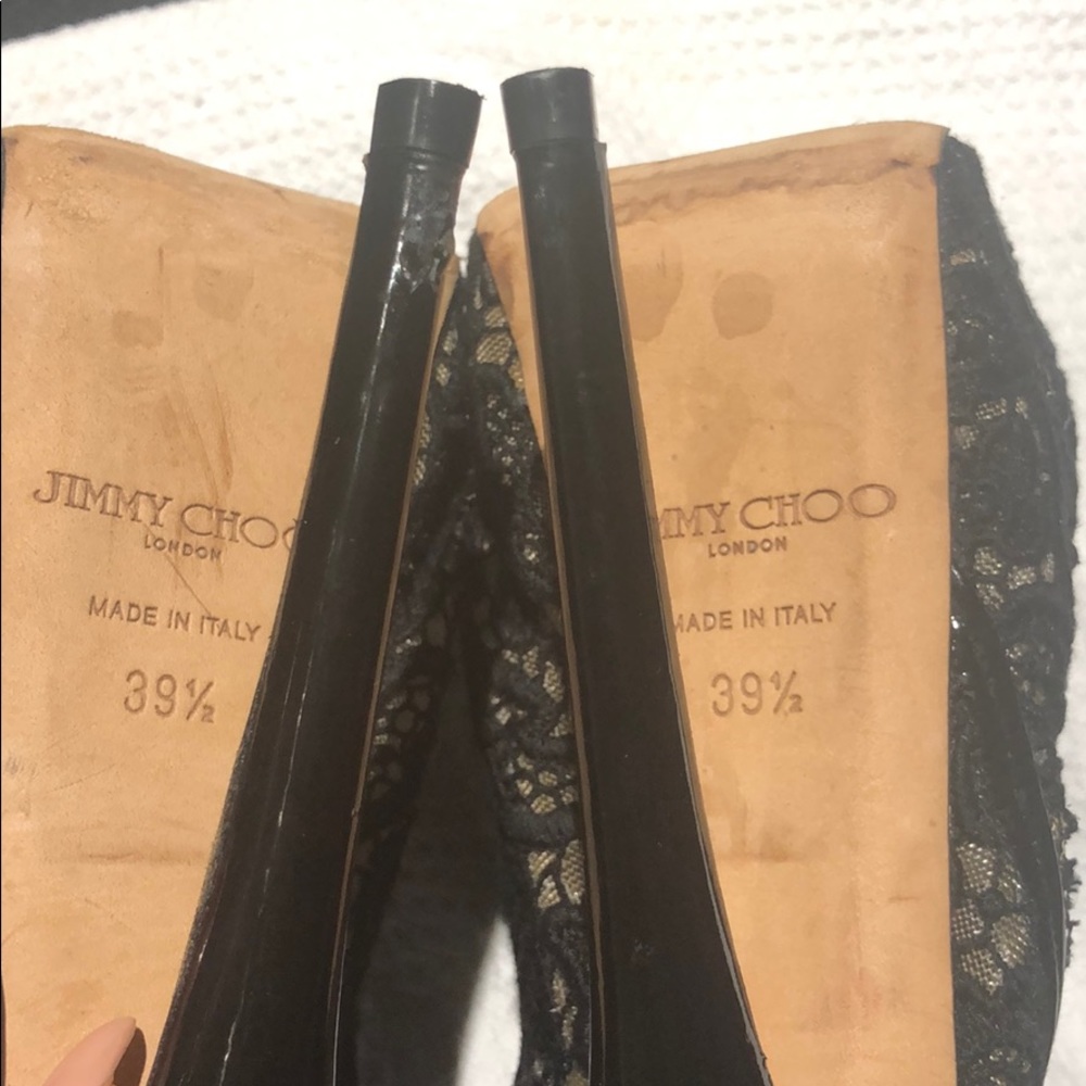 SOLD!! AUTHENTIC JIMMY SHOE ANKLE BOOTS WITH LACE - Picture 8 of 8